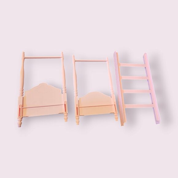 Vtg Barbie Skylight Canopy bed - Picture 2 of 6